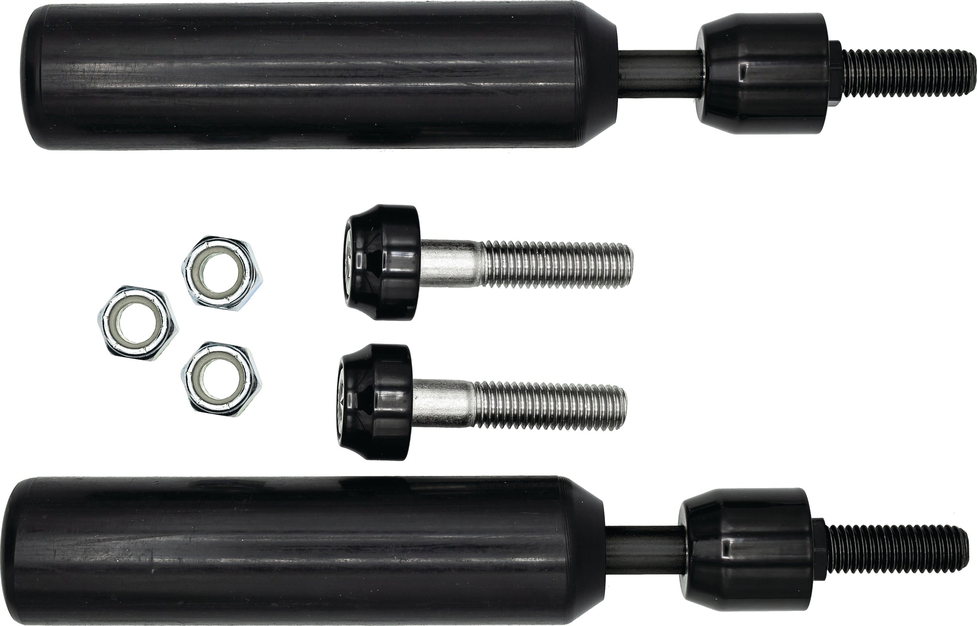 Shock Mount Sliders Black Dyna 09 17