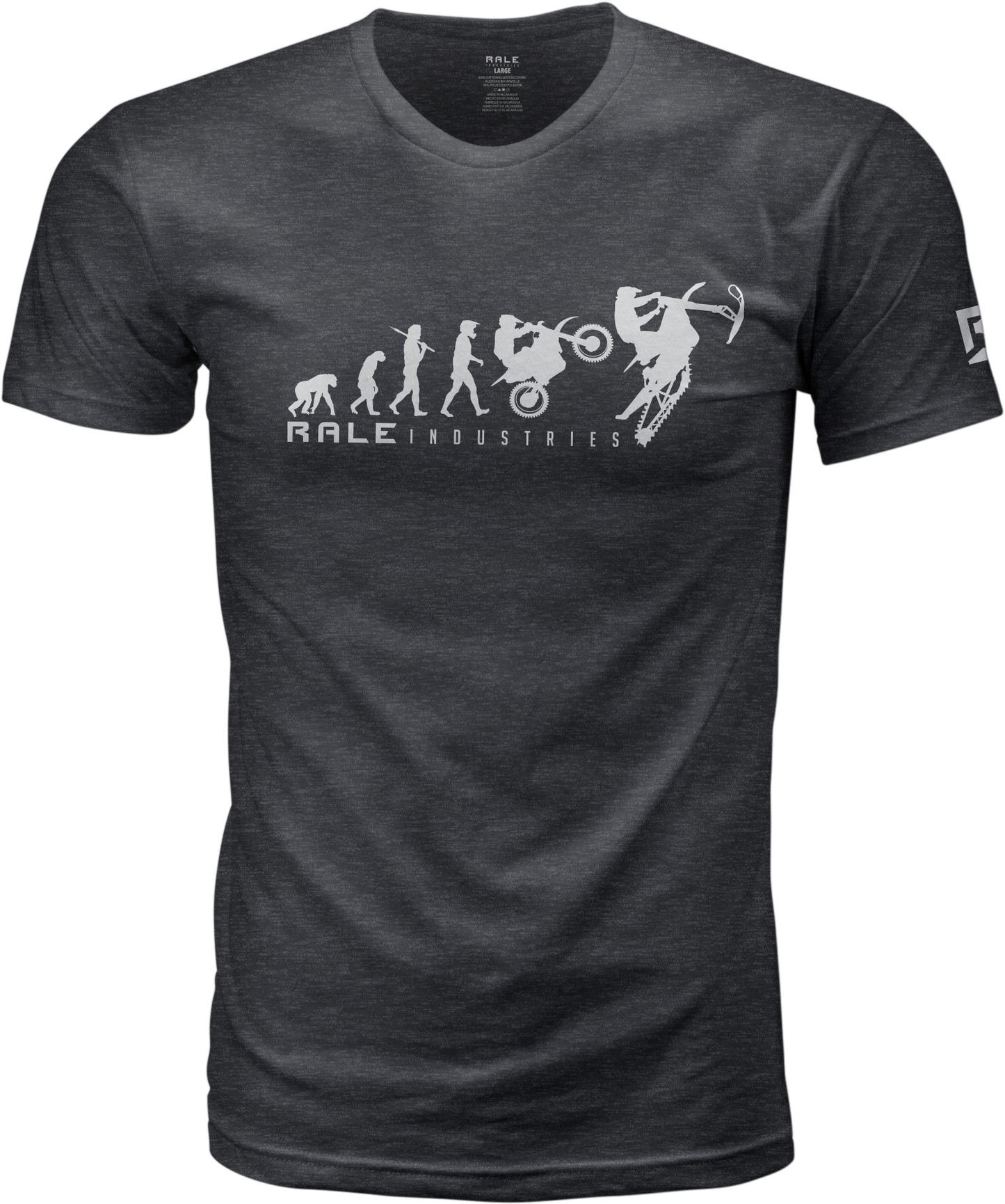Rale Revolution Tee Grey Md