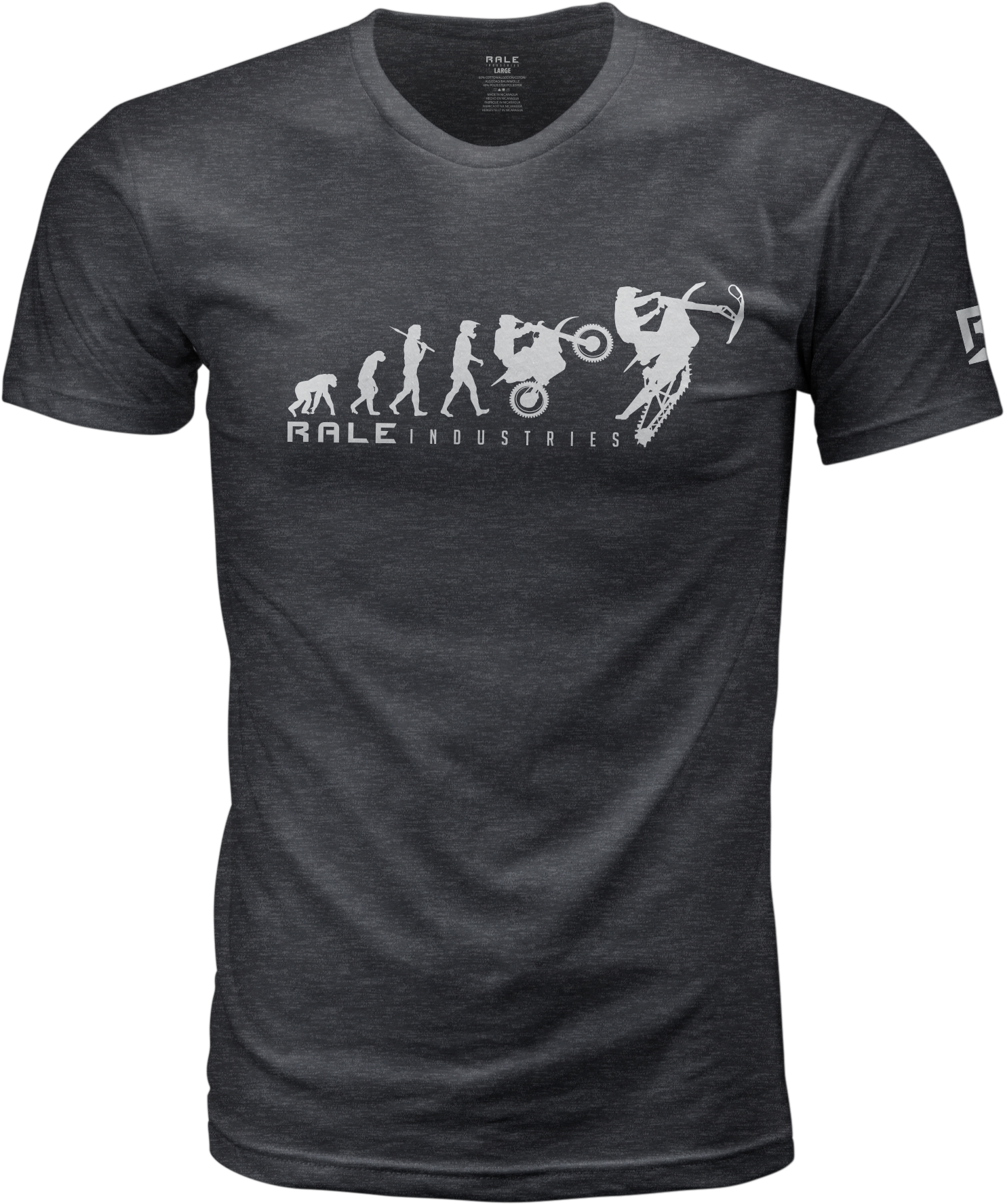 Rale Revolution Tee Grey Md