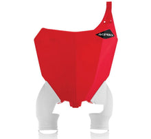 Acerbis 17-21 Honda CRF250R/RX/CRF450R/RX/ 2022 CRF450R-S Raptor Front Number Plate - Red/White