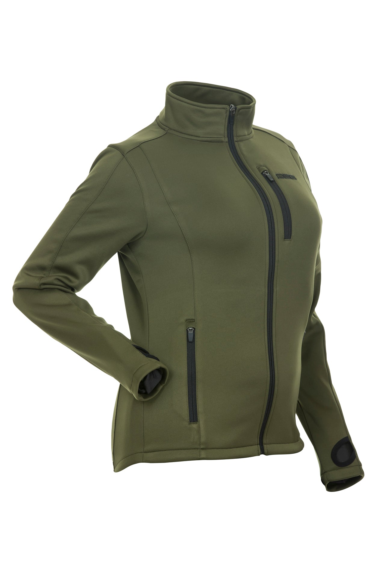 Performance Fleece Zip Up Olive Lg