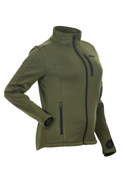 Performance Fleece Zip Up Olive Xl