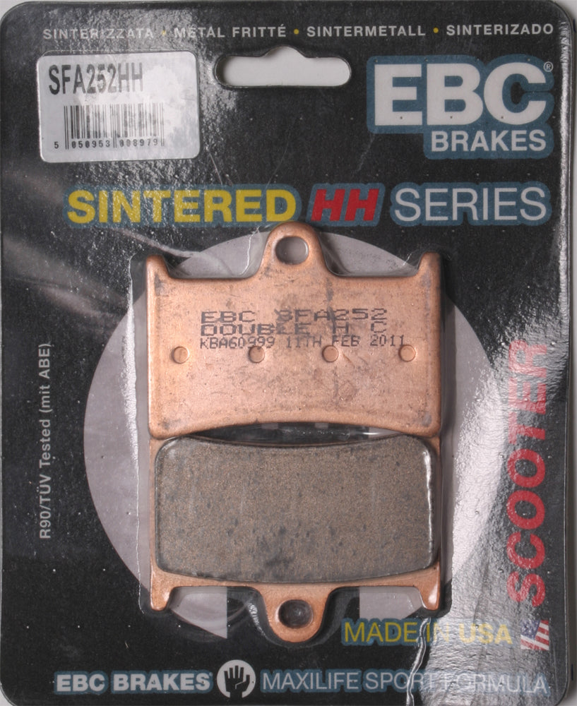 Brake Pads Sfa252hh Double H Sintered