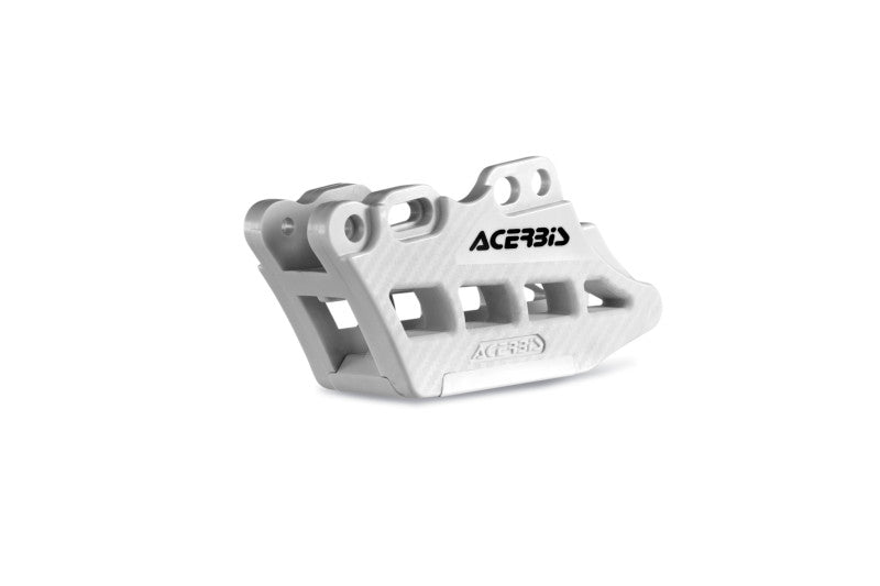Acerbis 99-08 Suzuki RM/ 05-18 RMZ250/ RMZ450/ 00-23 DRZ400 Chain Guide - Block 2.0 - White