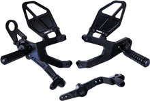Rear Set Complete Blk Bmw