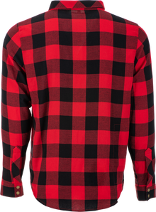 Fly Tek Flannel Red/Black Sm