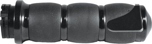 Velvet Air Grips W/Cable Throttle Boss Black