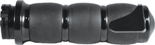 Velvet Air Grips W/Cable Throttle Boss Black