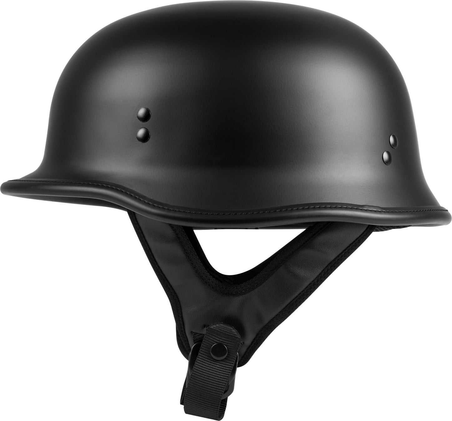 9mm German Beanie Helmet Matte Black Xs