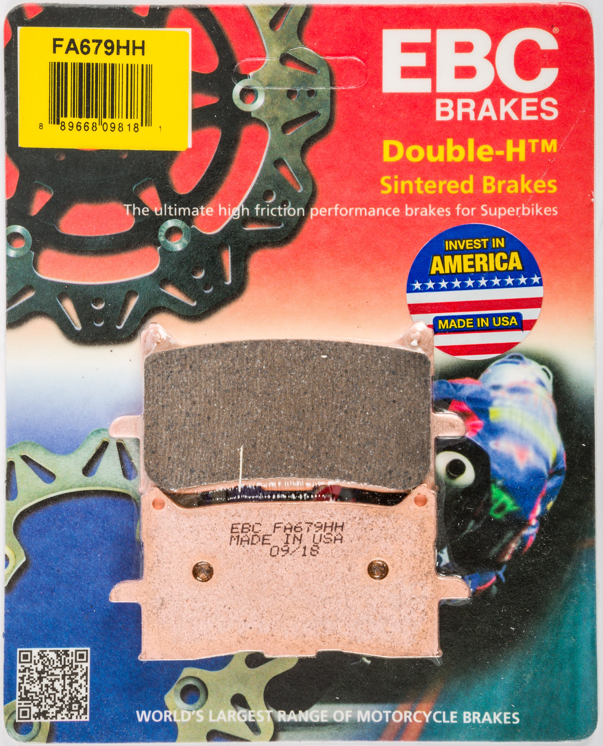 Brake Pads Fa679hh Double H Sintered