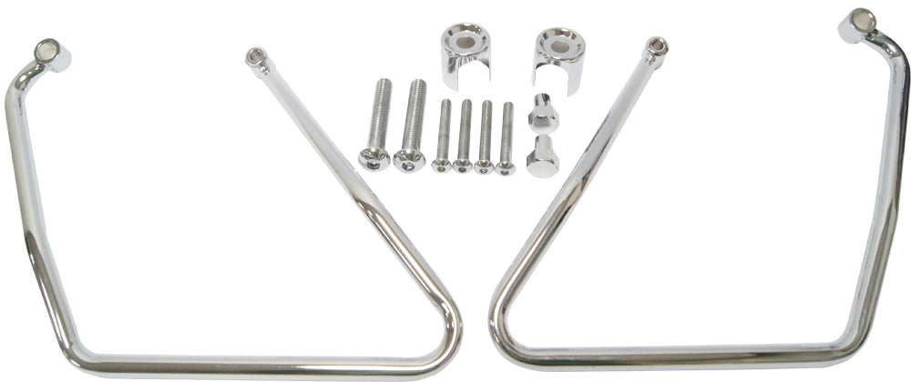 Saddlebag Supports Chrome Early Sportster