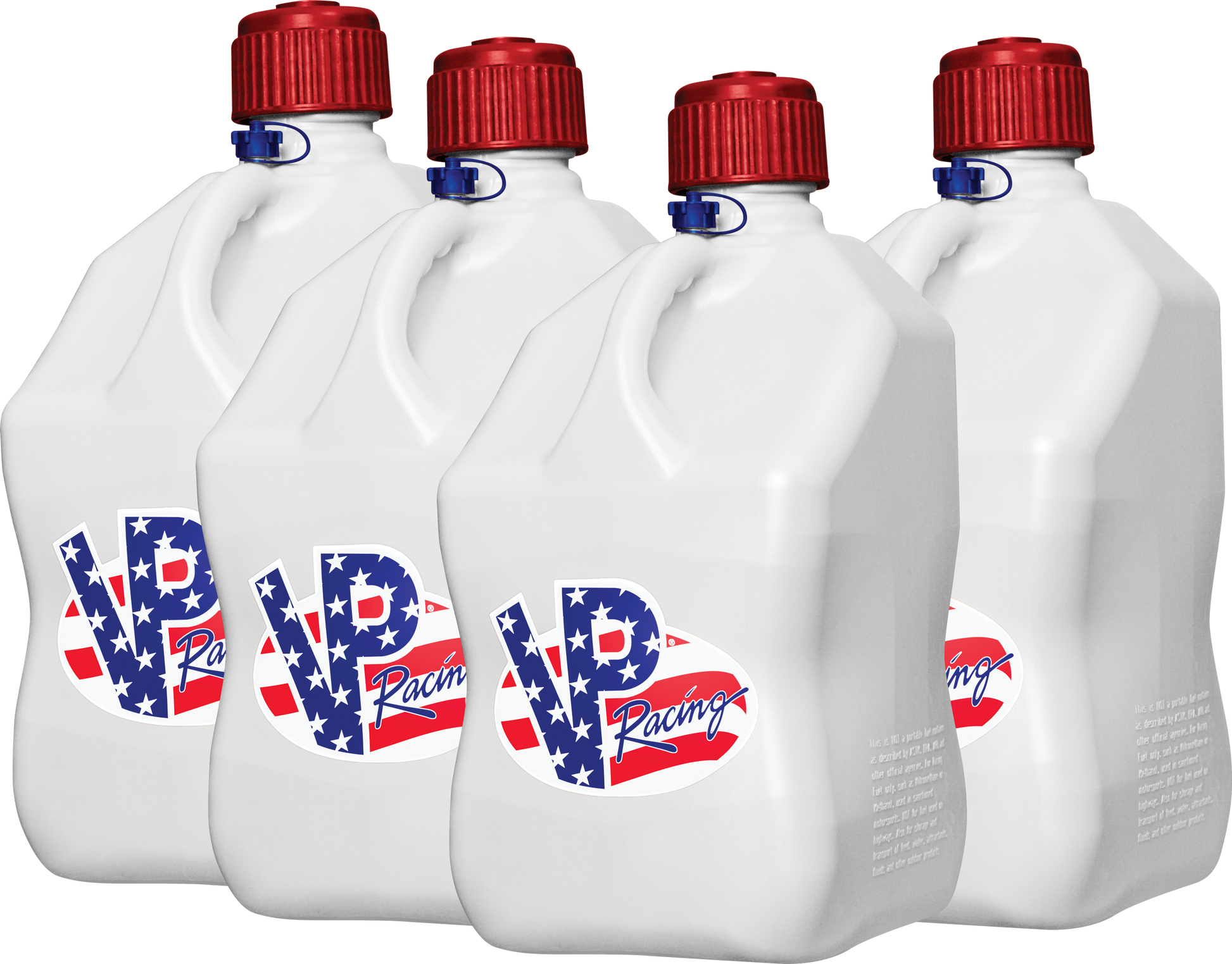 Vp Motorsports Container 5 Gallon White Patriotic