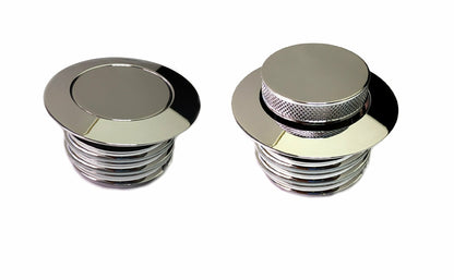 Pop Up Cap Vented Rh Chrome