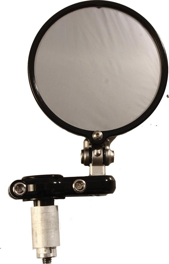 Franco Bar End Mirror Black