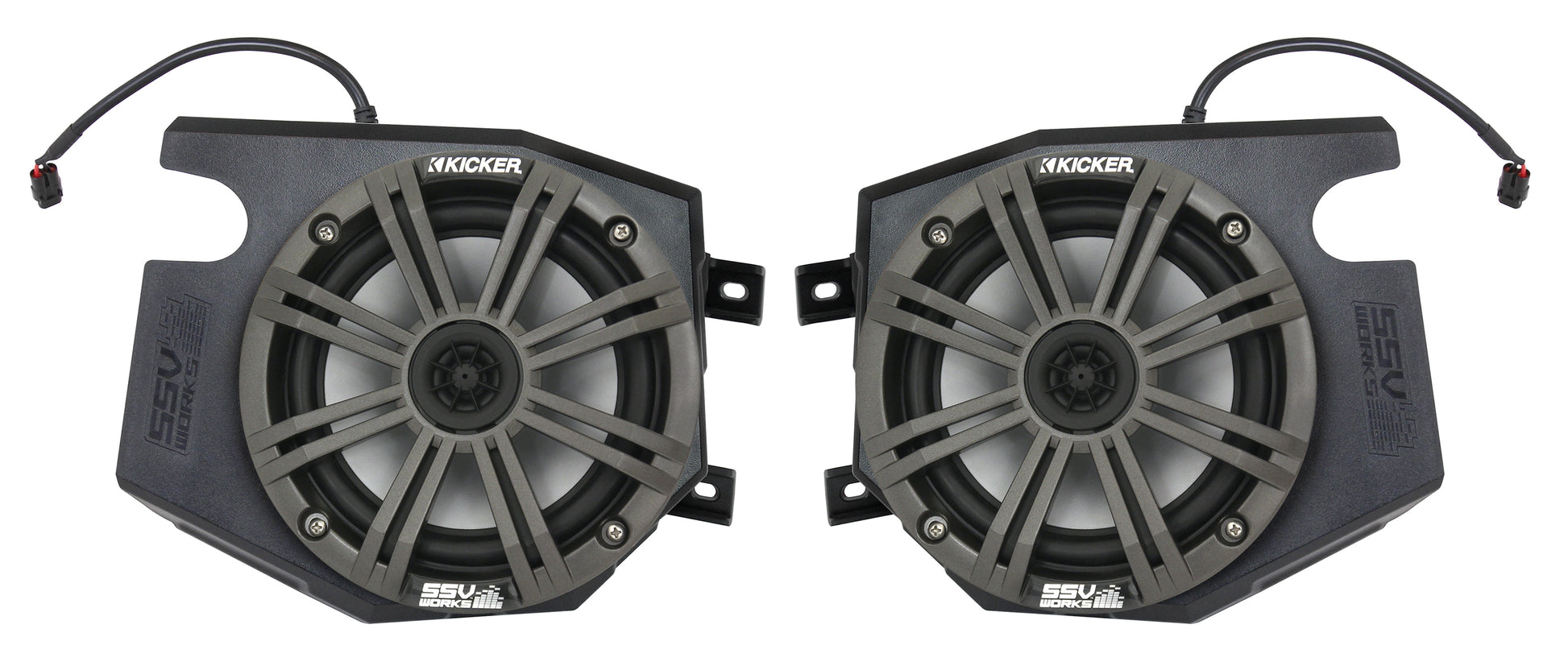 Kicker Front Pods 65 Watt 6.5" 900s 1000s 1000