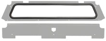 Rear Windshield Titanium Matte Metallic