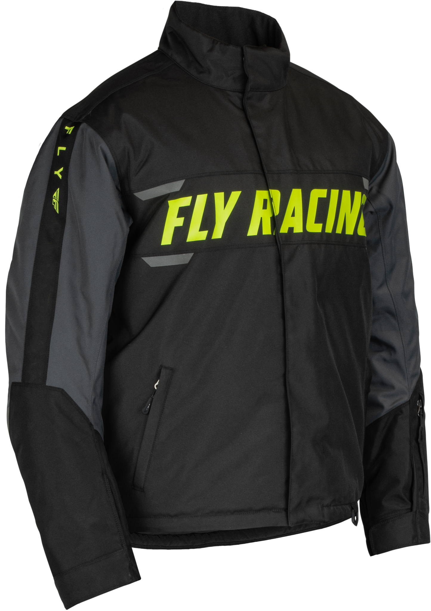 Outpost Jacket Black/Grey/Hi Vis Xl