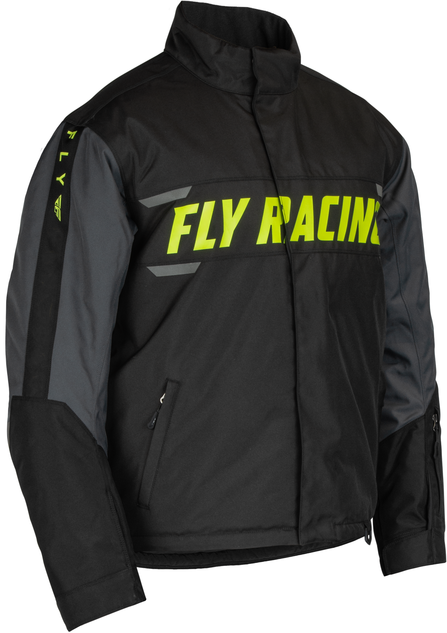 Outpost Jacket Black/Grey/Hi Vis Xl