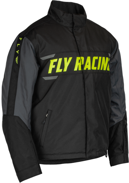 Outpost Jacket Black/Grey/Hi Vis Md