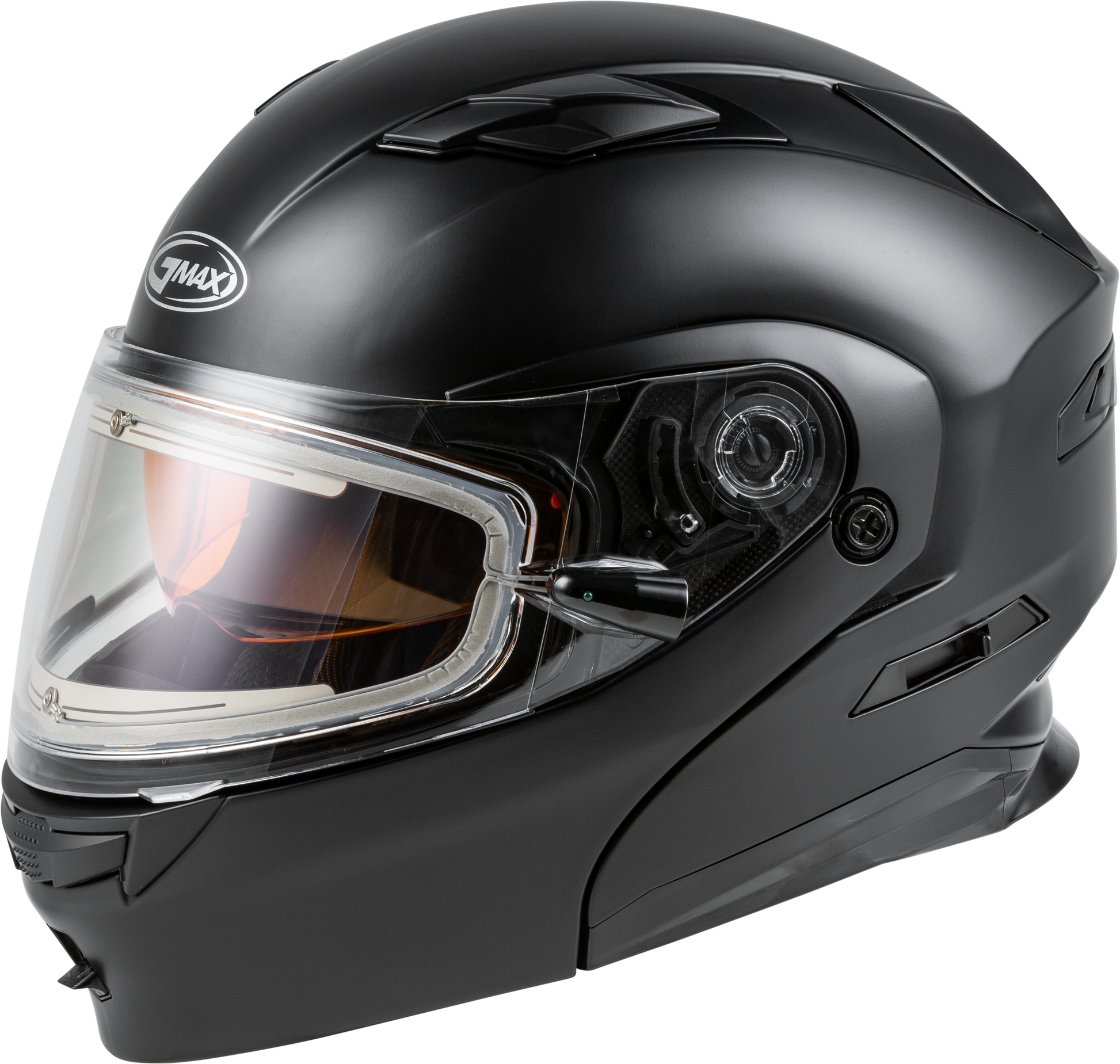 Md 01s Modular Snow Helmet W/Electric Shield Matte Blk 3x