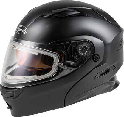 Md 01s Modular Snow Helmet W/Electric Shield Matte Blk 3x