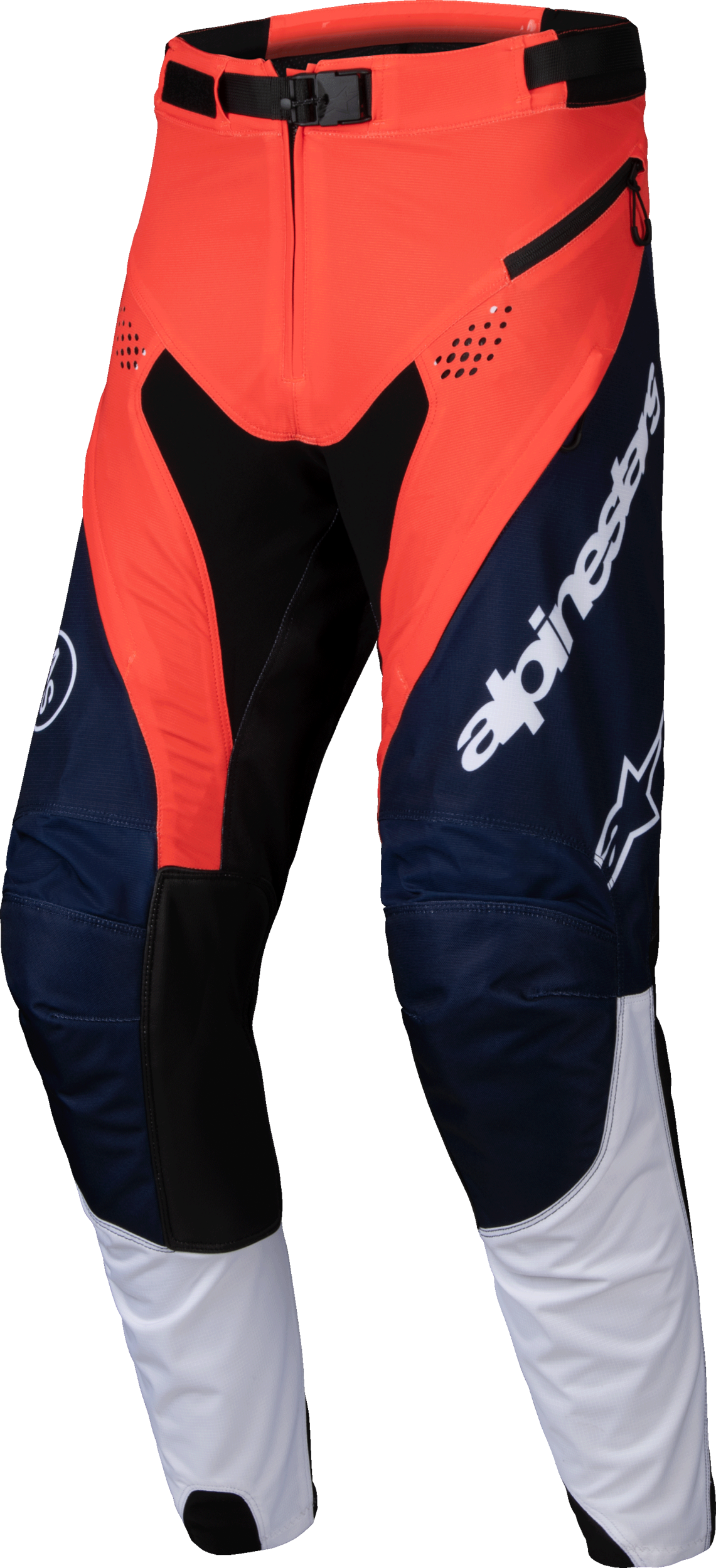 Pro Dura Pants Navy/Hot Orange/White 34