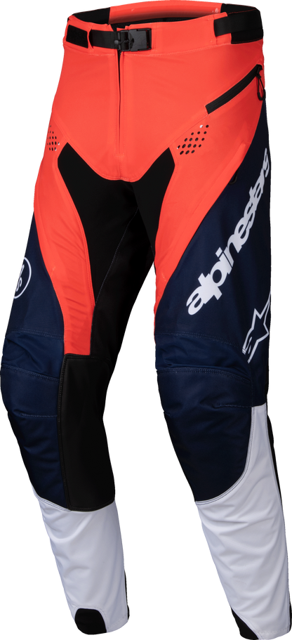 Pro Dura Pants Navy/Hot Orange/White 38