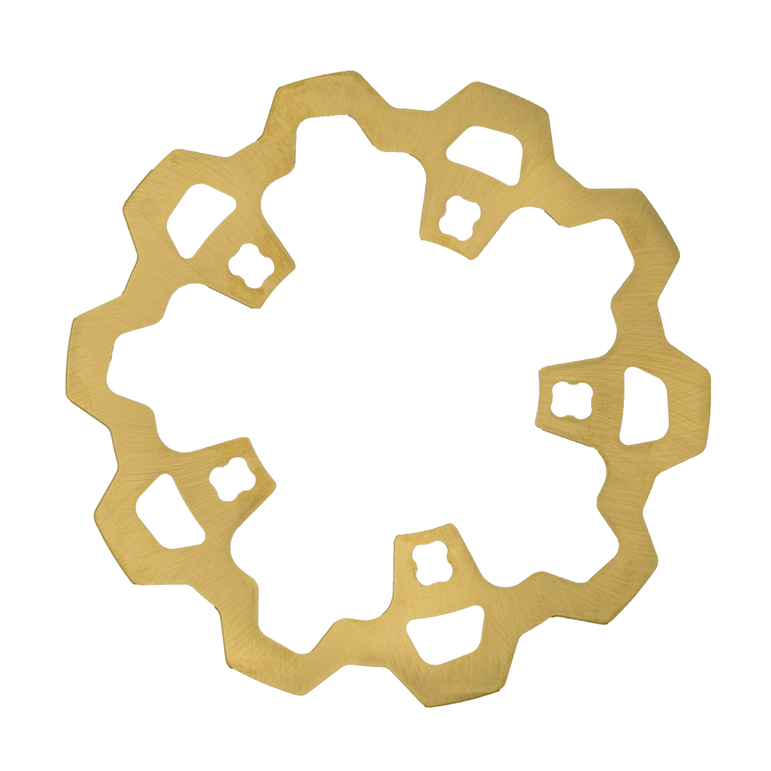 Enforcer 1 Piece Rotor Front Gold 11.8