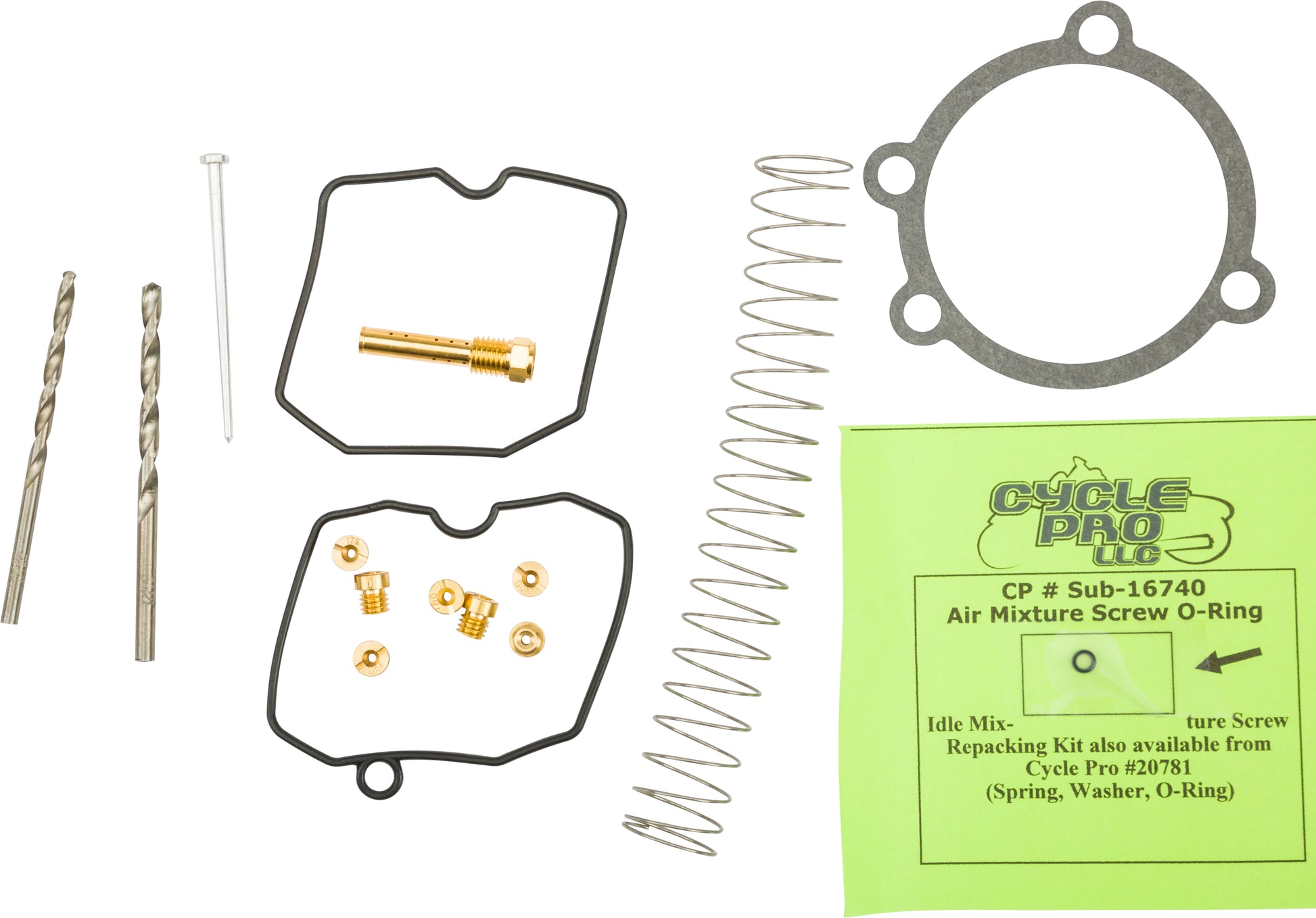 Keihin Cv Carb Recalibration Tuner Kit W/Gaskets