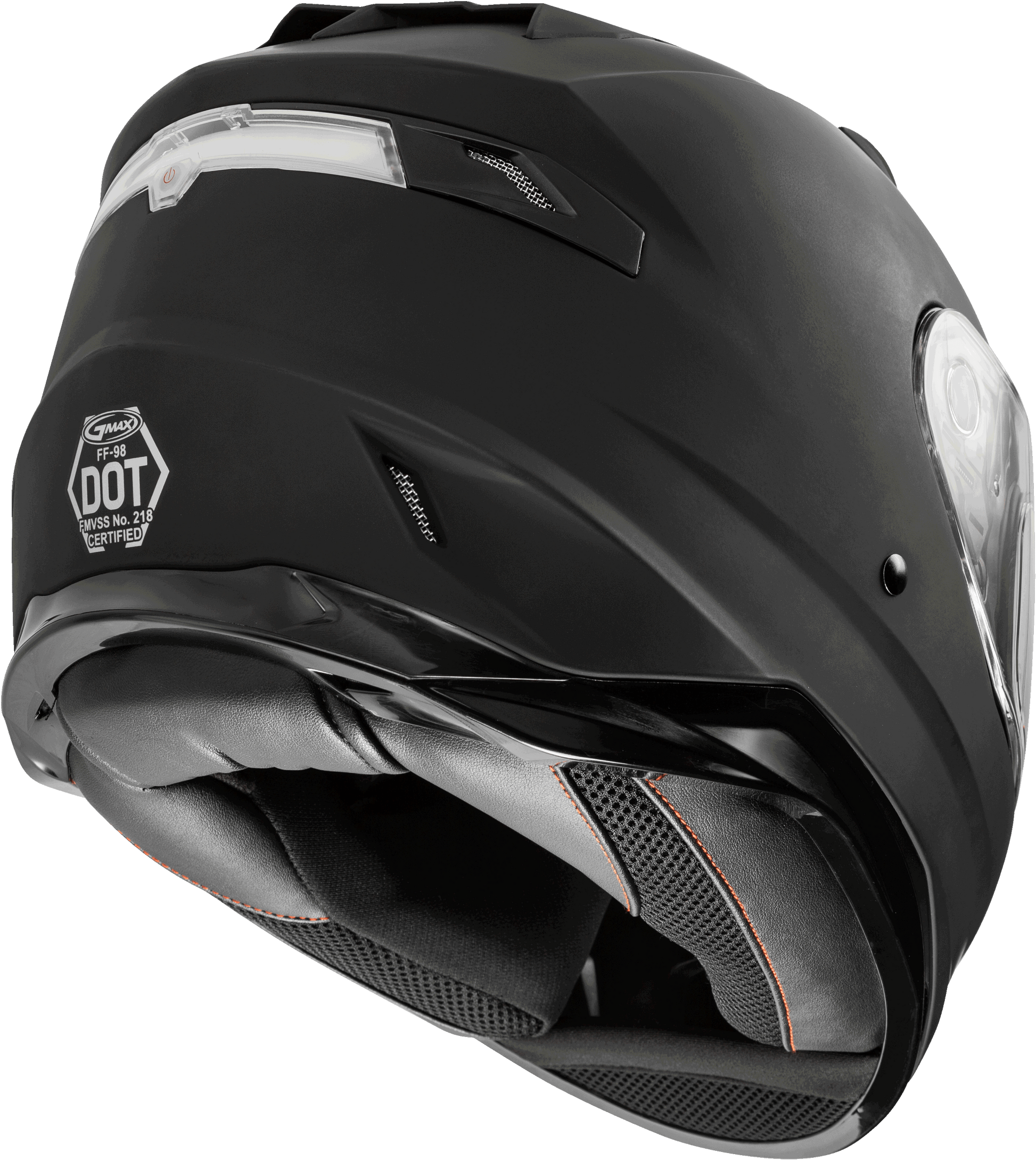 Ff 98 Full Face Helmet Matte Black Sm