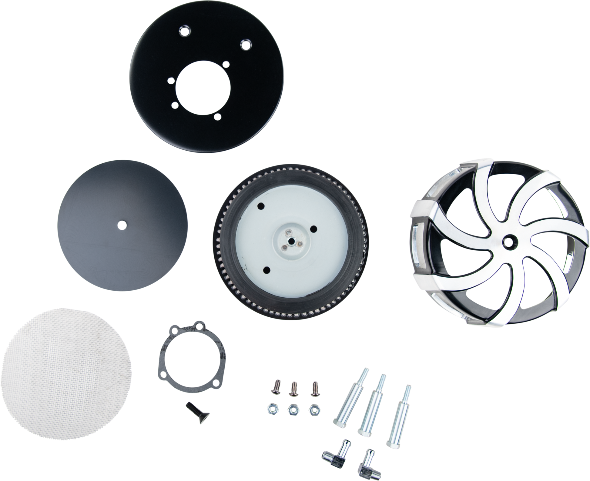 Kruel Air Cleaner Kit Black Contrast Cut