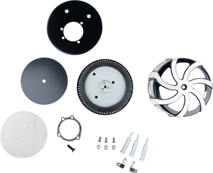 Kruel Air Cleaner Kit Black Contrast Cut