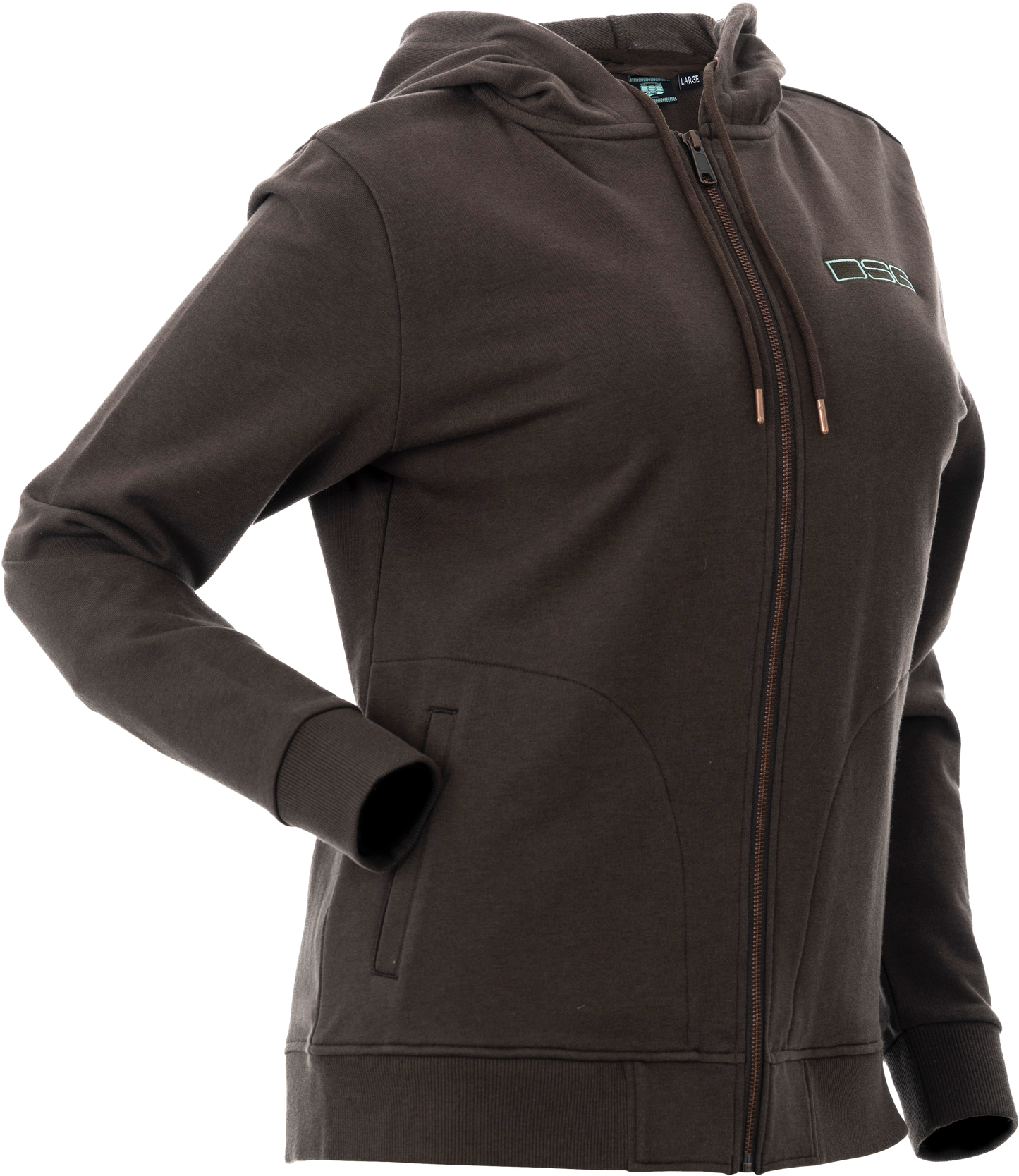 Neve Zip Up Hoodie Charcoal 2x