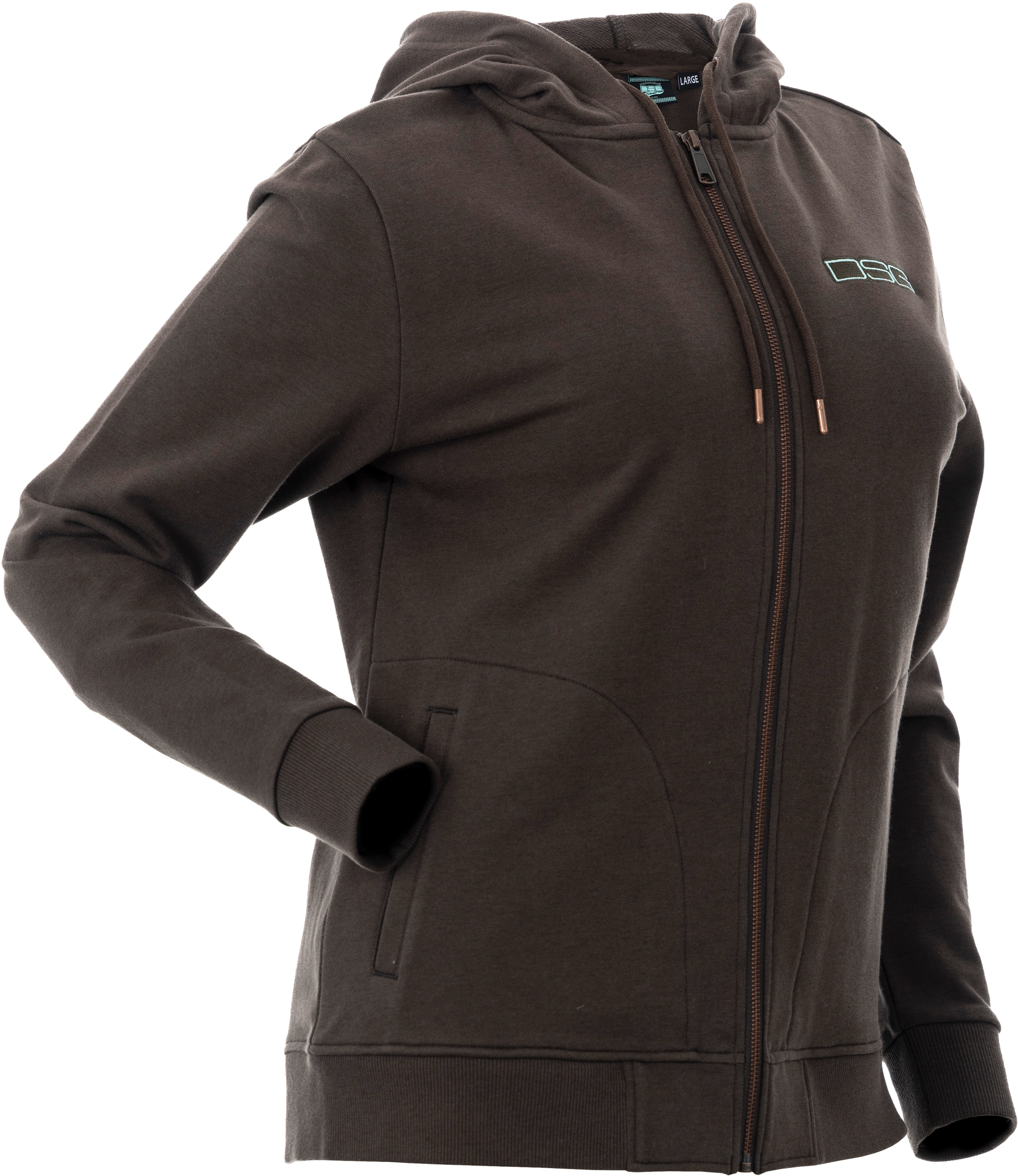 Neve Zip Up Hoodie Charcoal 2x