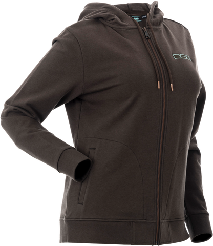 Neve Zip Up Hoodie Charcoal 2x
