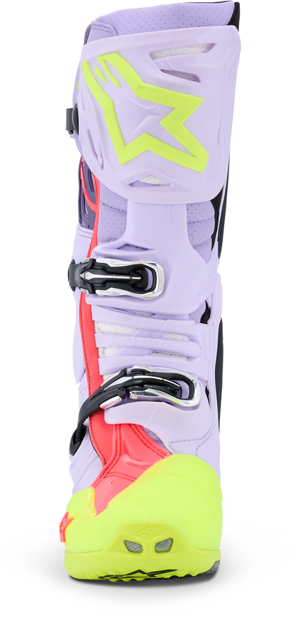 Tech 10 Supervented Purp/Ylw Fluo/Diva Pink 9