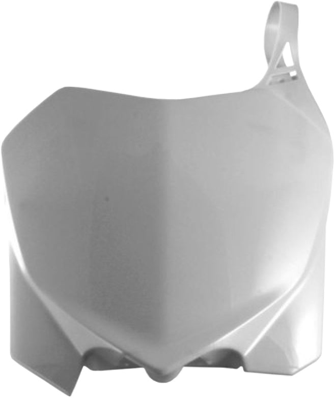 Front Number Plate White