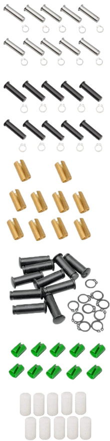 Pivot Pin And Clip `99 17 Big Twin Black