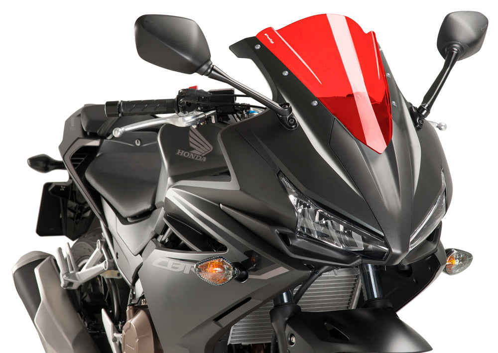 Windscreen Racing Red
