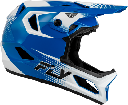 Rayce Sonar Bicycle Helmet Blue/White/Black Md