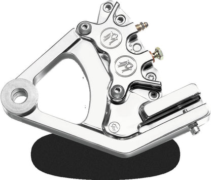 Performance Machine Rear Brake 125x4R x 11.5 Disc - Chrome