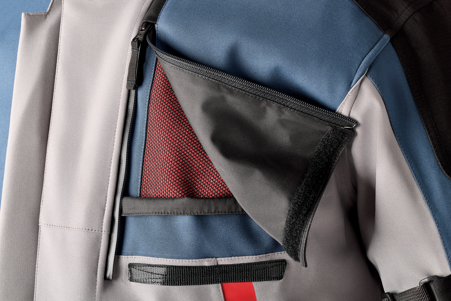 Ps Vulcan Ce Jacket Sil/Blu Textile Sm