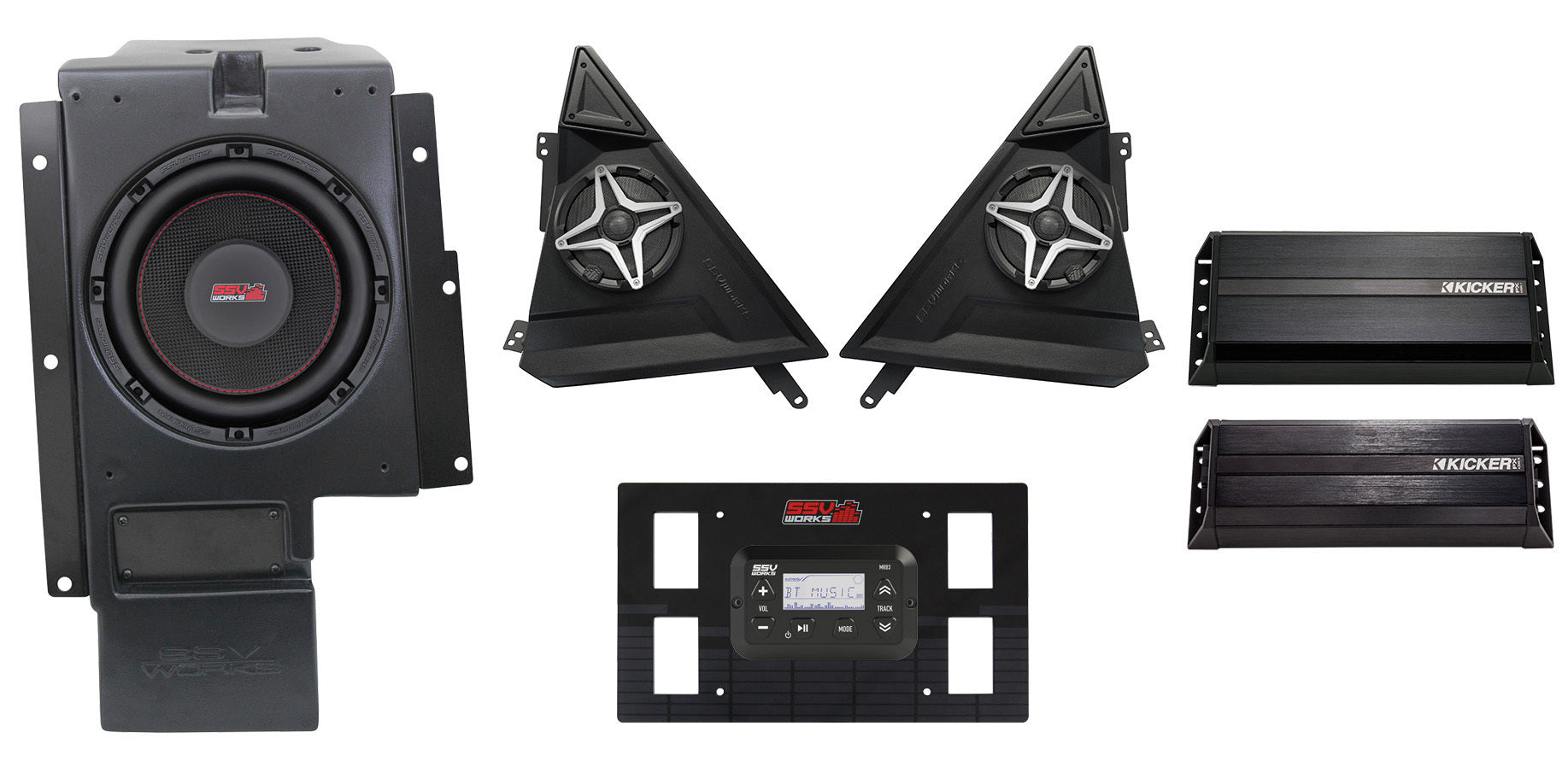 Ssv Pnp 3 Spkr Kit Pol