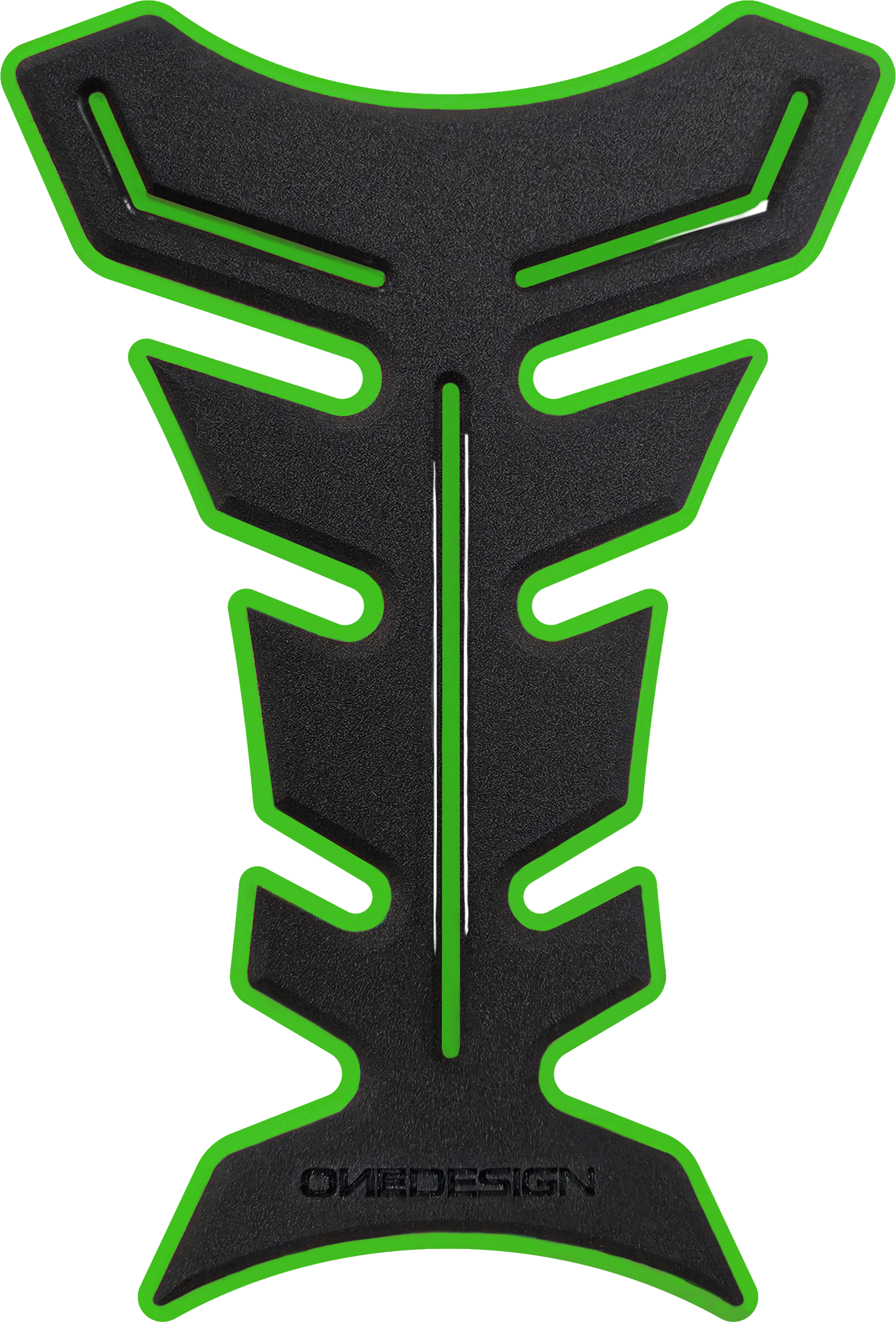Hdf Tank Pad Black/Green