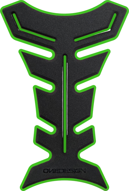 Hdf Tank Pad Black/Green