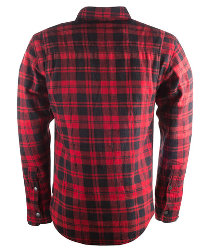 Marksman Flannel Black/Red 4x