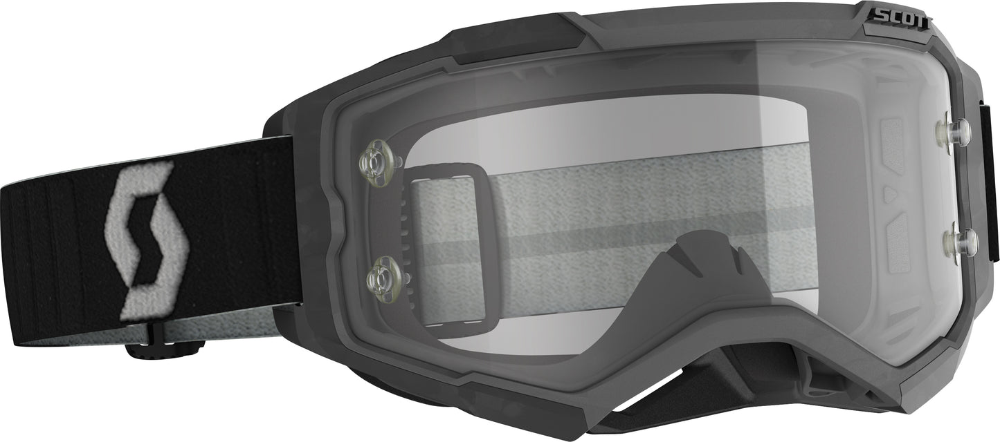 Fury Goggle Black/Grey Clear Works Lens