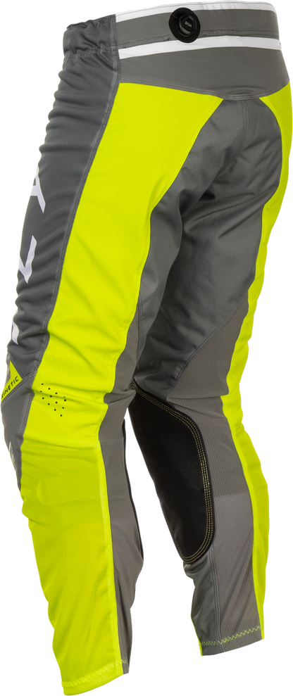 Kinetic Mesh Center Pants Grey/White/Hi Vis Sz 30