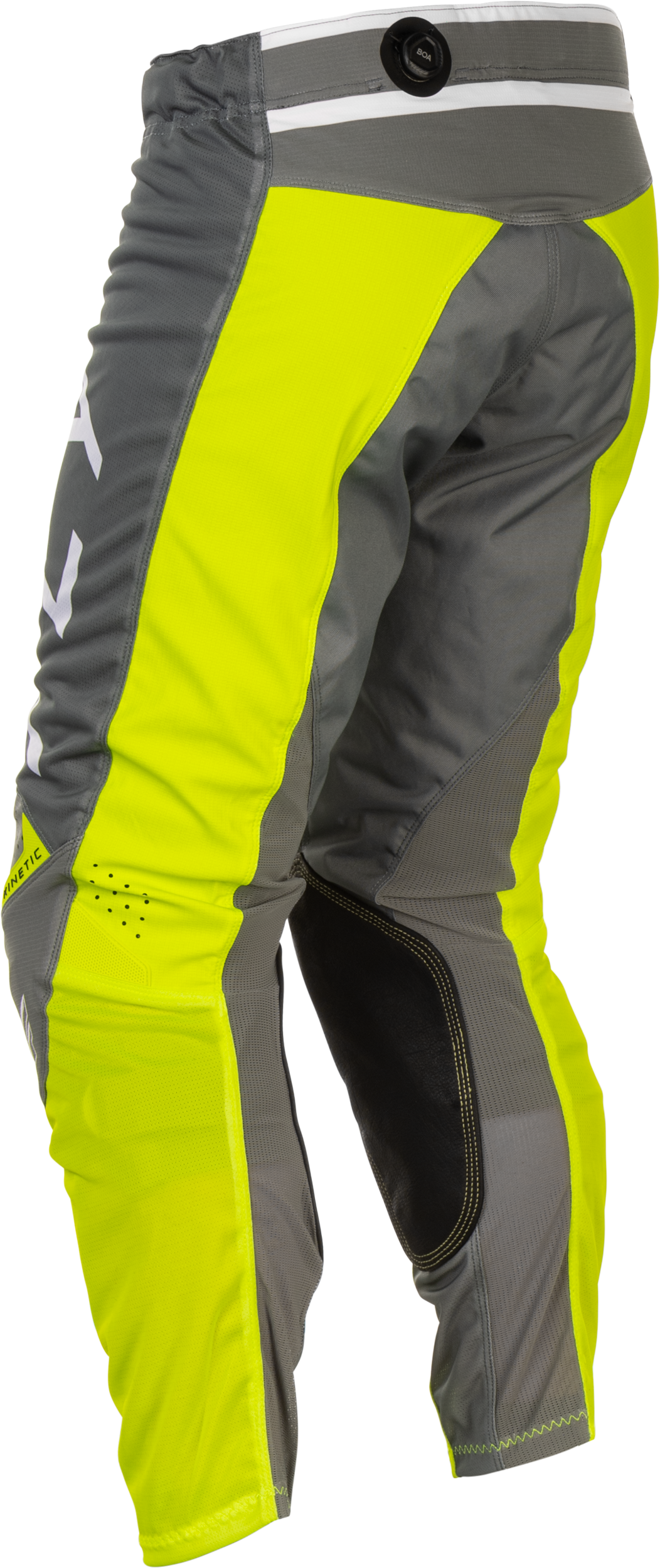 Kinetic Mesh Center Pants Grey/White/Hi Vis Sz 36