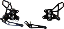 Rear Set Complete Blk Suz